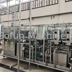 Mleko mleczne Maszyna do sterylizacji UHT Linia do przetwarzania mleka Niskie zużycie